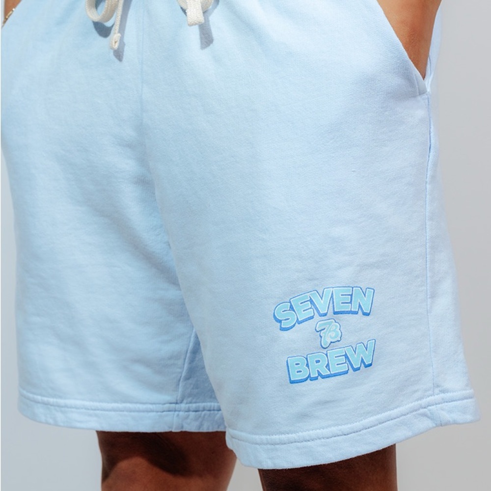7 Brew Frosty Blue Shorts ☕️